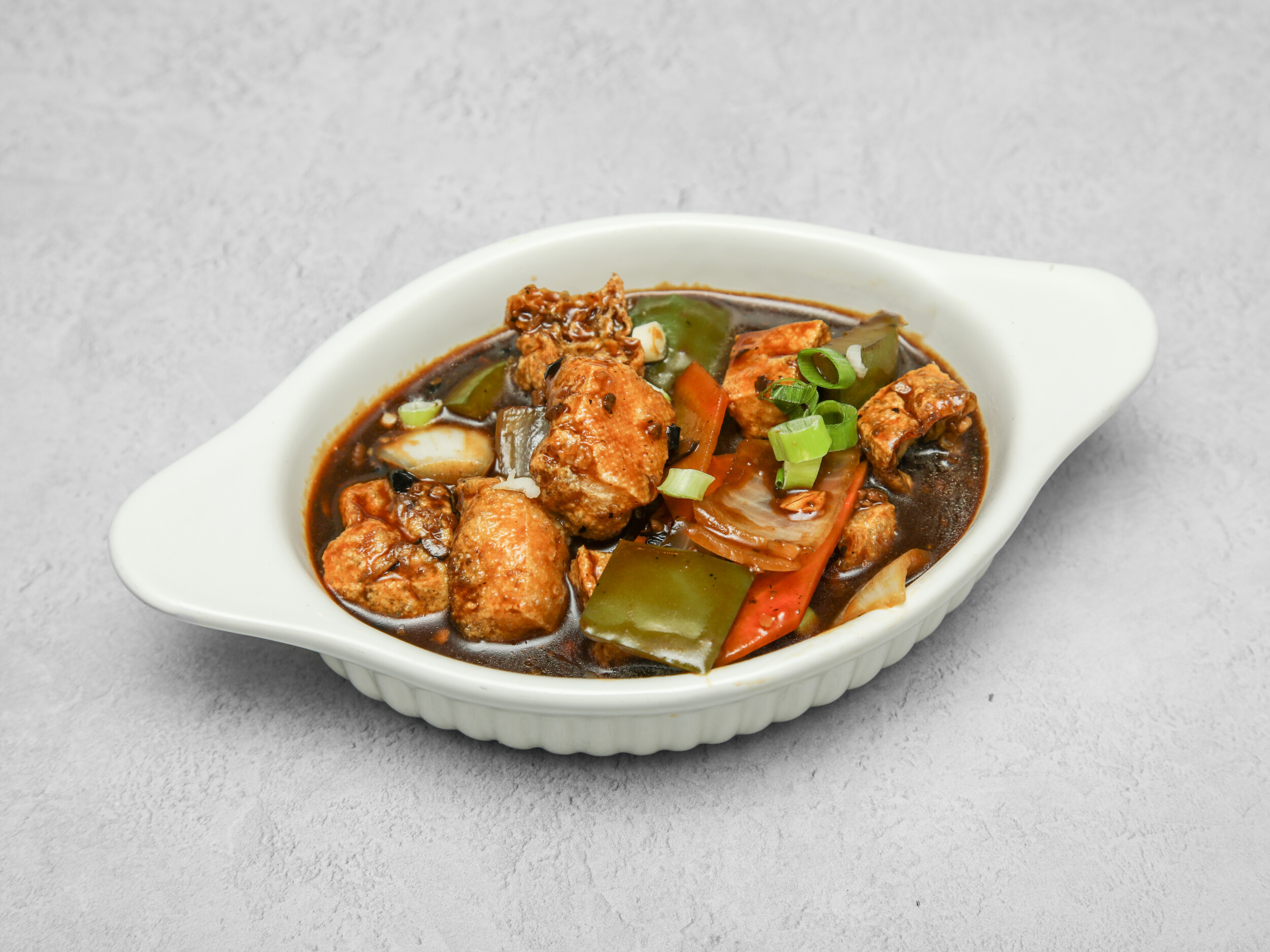 Tofu With Black Bean Sauce